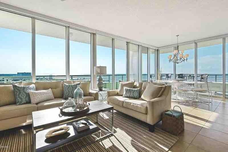 Stunning Views Of The Gulf Coast, Sunrise & Sunset - Large Private Condo Biloxi Exterior photo